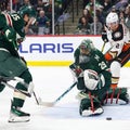 Marc-Andre Fleury posts his 75th career shutout as the Minnesota Wild beat the Anaheim Ducks 2-0
