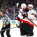 Brady Tkachuk scores hat trick, lifts Senators past Islanders 4-3 in overtime