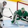 Stars' Wedgewood wins matchup of backup goalies in 4-1 victory over Kings