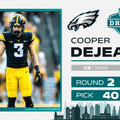 Eagles select Cooper DeJean in 2nd round of NFL draft