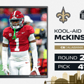 Saints pick Kool-Aid McKinstry in 2nd round of NFL draft