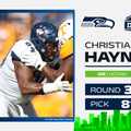 Seahawks pick UConn G Christian Haynes at No. 81 overall