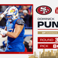 49ers trade up in Round 3, select Kansas OL Dominick Puni
