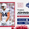 2024 NFL draft: Giants select TE Theo Johnson in Round 4