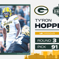 Green Bay Packers 2024 third-round pick: LB Ty'Ron Hopper