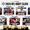 3 Saints ranked among ESPN's 100 best picks in 2024 NFL draft