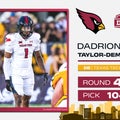 Rookie S Dadrion Taylor-Demerson to wear No. 42