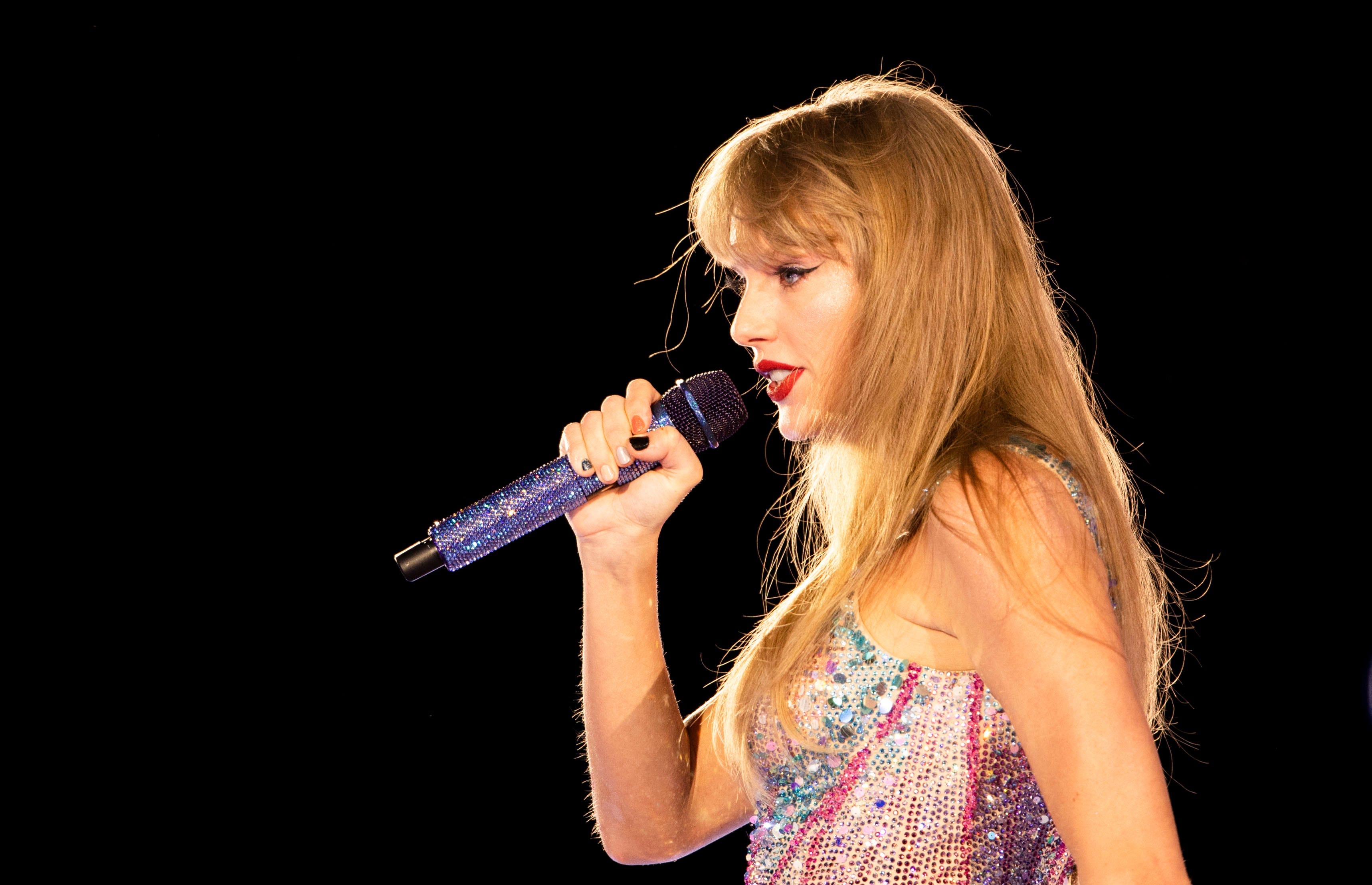 Taylor Swift performs at Nissan Stadium in Nashville , Tenn., Friday, May 5, 2023.