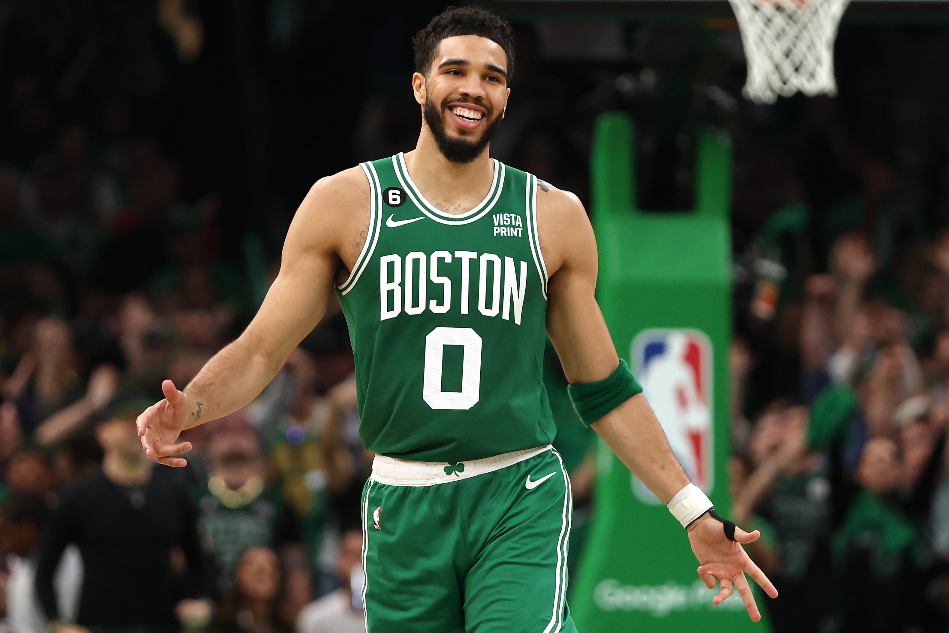 Jayson Tatum quiere regresar de una lisiadura de Aquiles en casa