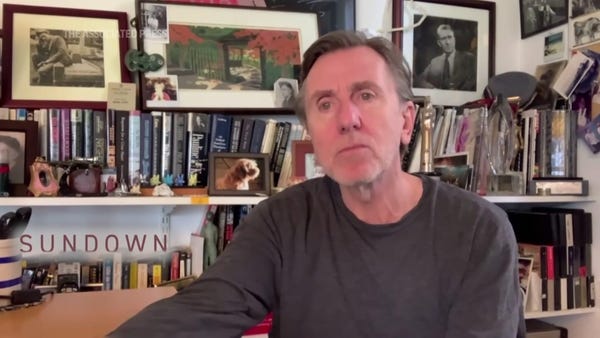 Tim Roth walks the beach in 'Sundow
