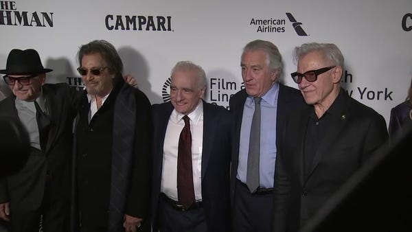 Scorsese gets gang back together for 'The Irishman