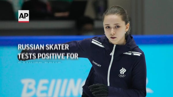 Russian skater tests positive for banned drug  