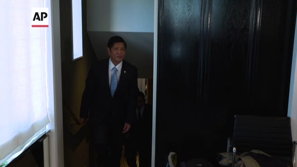 The AP Interview: Marcos' Philippines on world sta