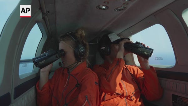 Volunteers in sky watch migrant rescues at sea