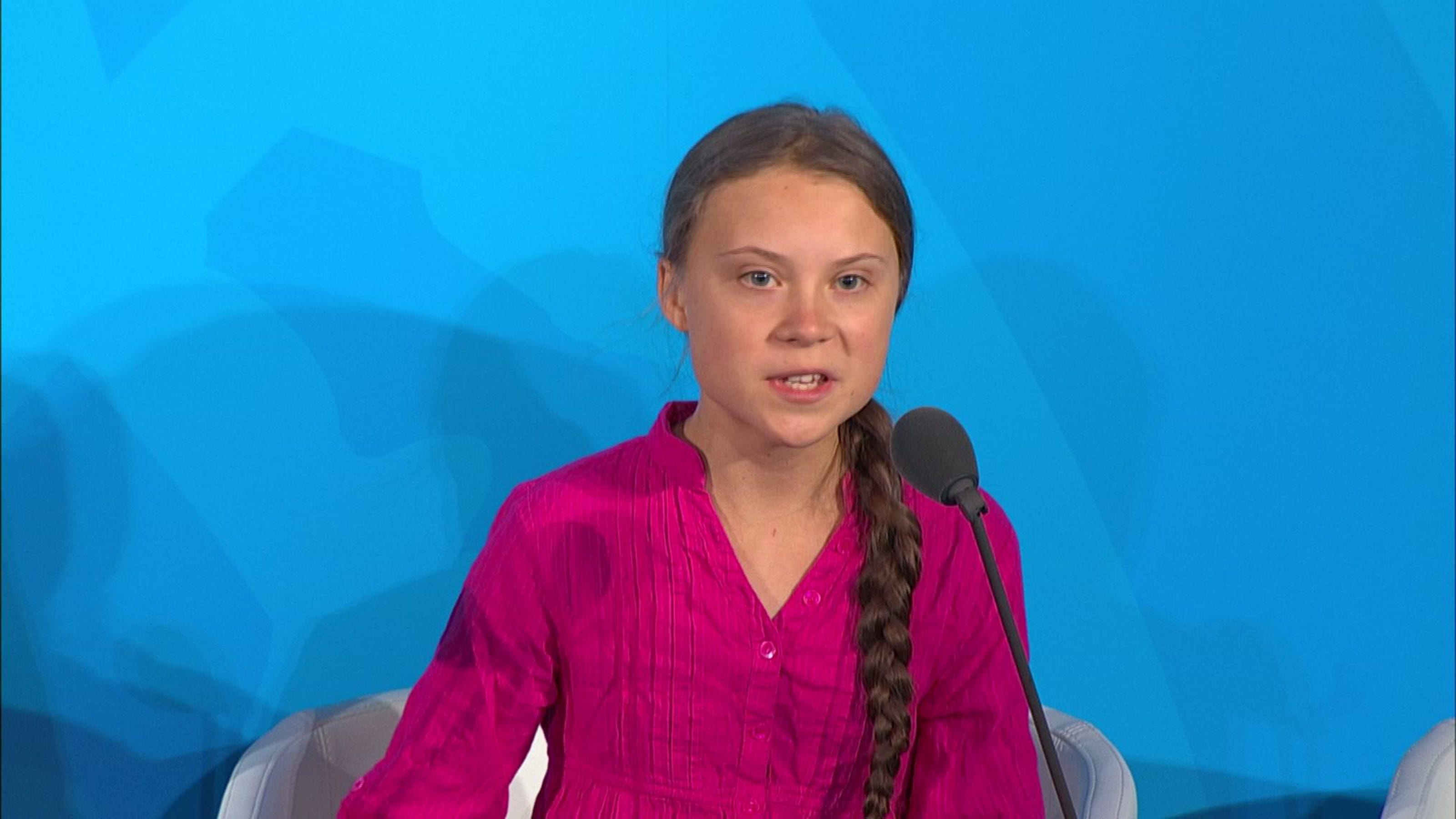 Emotional Greta Thunberg chastises world leaders