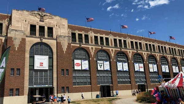 Former VP Mike Pence visits Iowa State Fair 