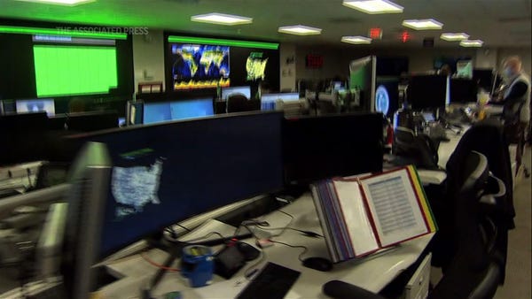 Look inside the US election cybersecurity center
