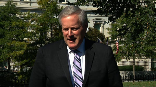 Meadows: Trump has 'mild symptoms,' is 'energetic'