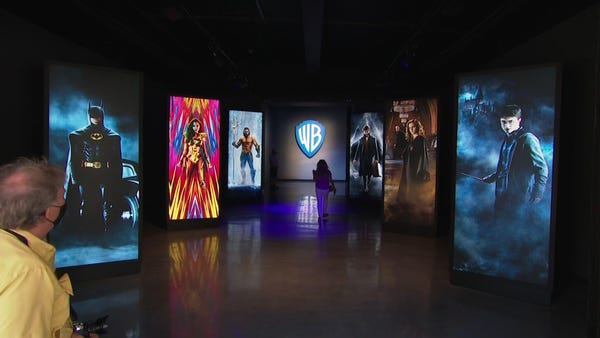 Patty Jenkins helps reopen the Warner Bros Studio 