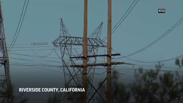 Fire danger, possible blackouts in Southern Calif.
