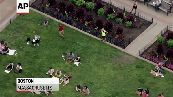 Mothers march for Black lives in Boston