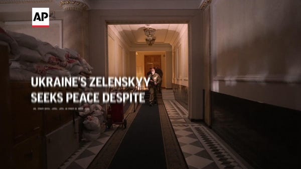 Ukraine's Zelenskyy seeks peace despite atrocities