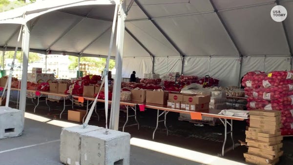 Amazon helps food banks deliver during crisis