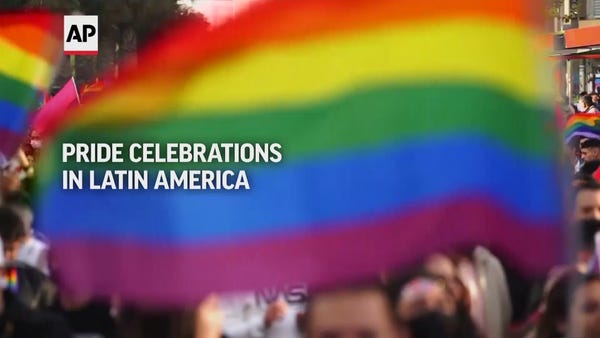 Pride celebrations in Chile, Mexico and Peru