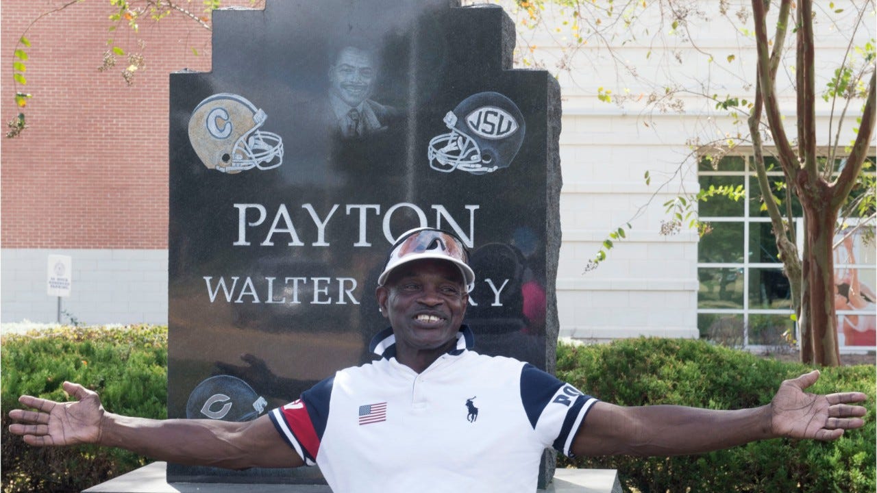 walter payton jackson state jersey