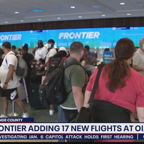 Frontier adding flights at Orlando airport