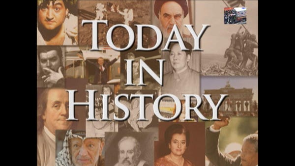 Today in History for May 30th