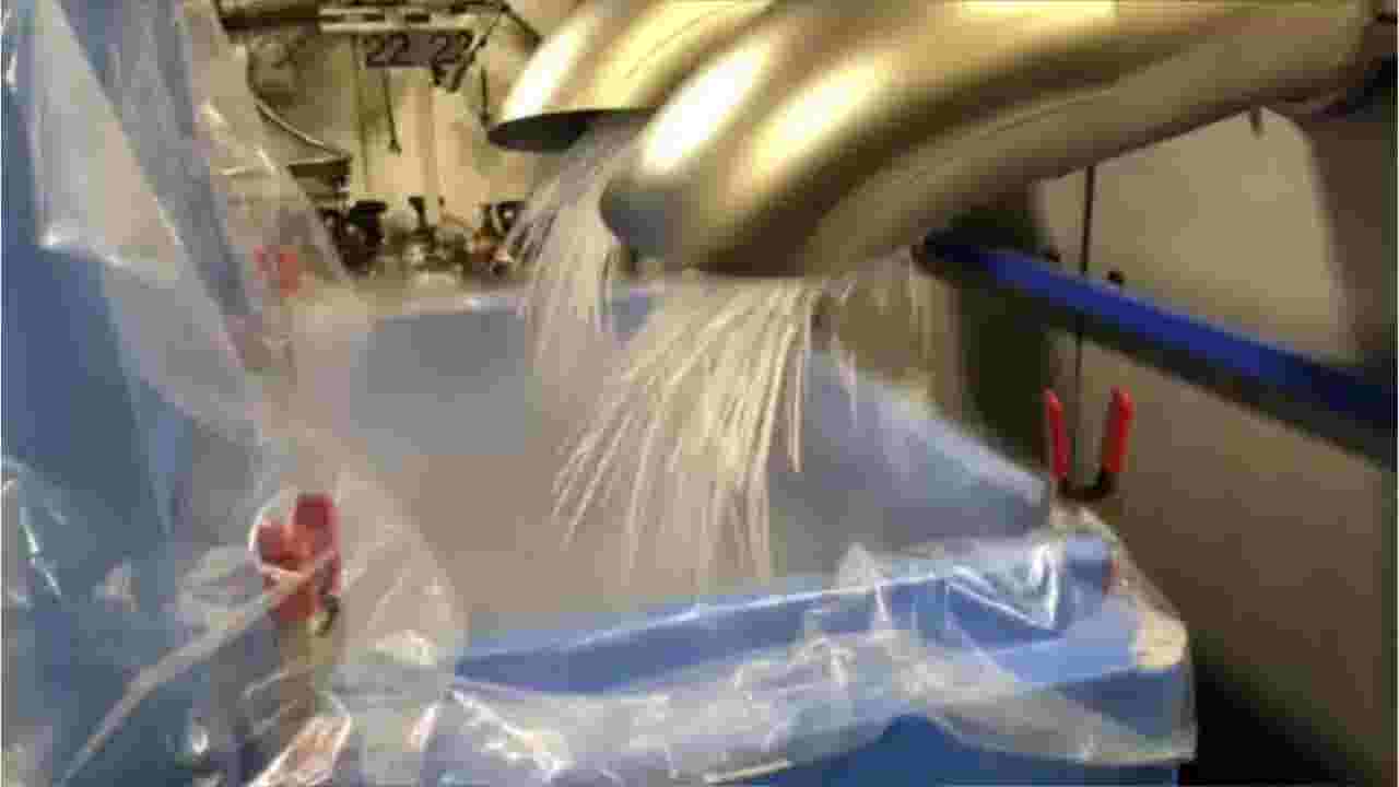 How is dry ice made at Central McGowan?