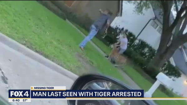 Suspected tiger owner arrested in Houston