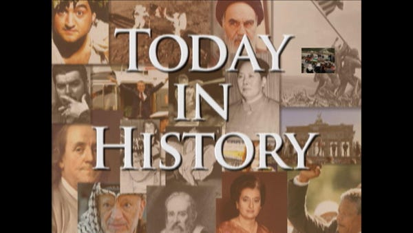 Today in History for February 8th
