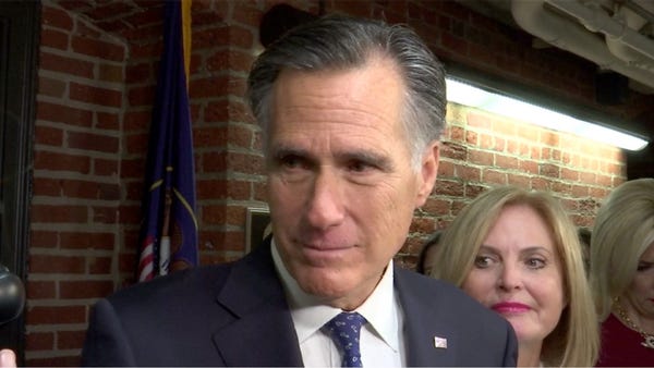 Romney predicts Trump would win party nomination