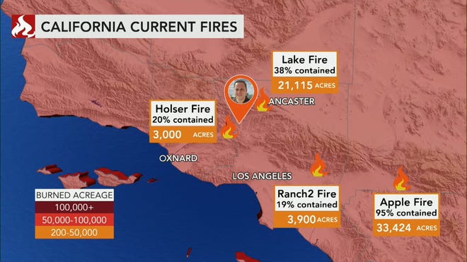 California Wildfires What We Know About Damage Evacuations Death