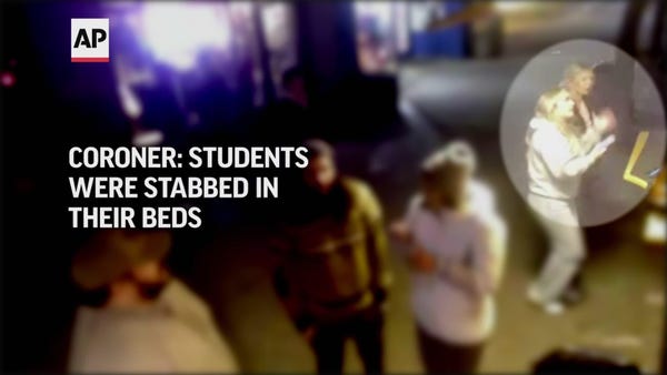 Coroner: Idaho students were stabbed in their beds