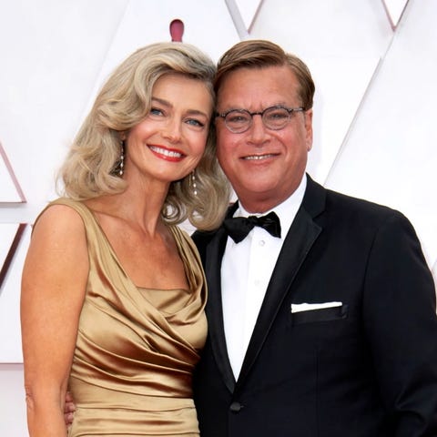 Aaron Sorkin and Paulina Porizkova go public