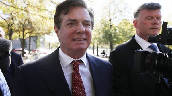 Paul Manafort has been released from prison