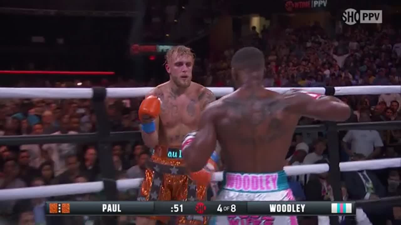YouTube celebrity Jake Paul defeats former UFC champ Tyron Woodley by split decision in boxing match thumbnail