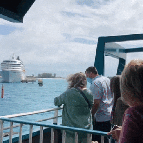 Cruise ship passengers rescued from Bimini
