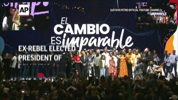 Ex-rebel wins Colombian presidential election