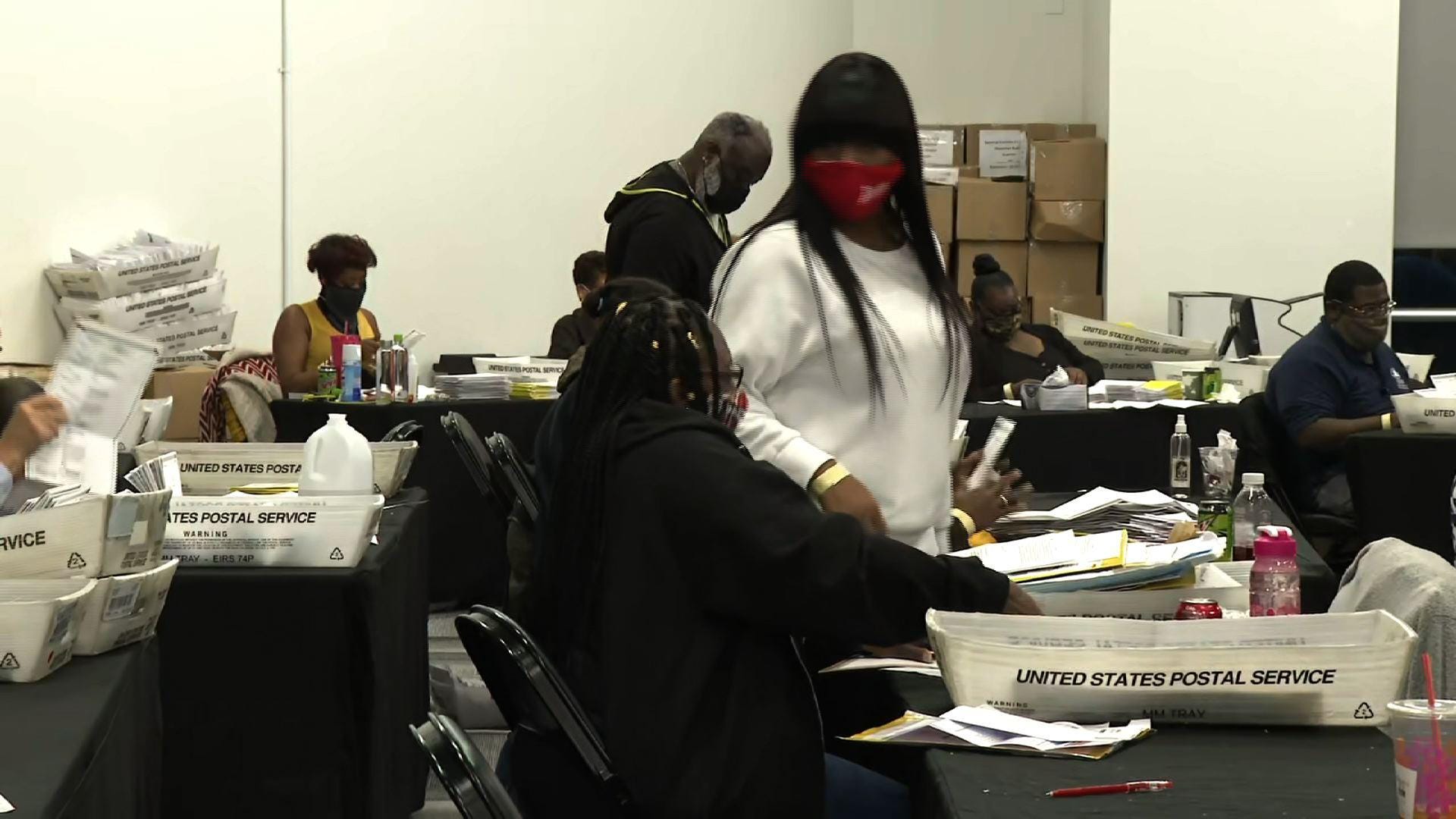 in the spotlight as vote count continues