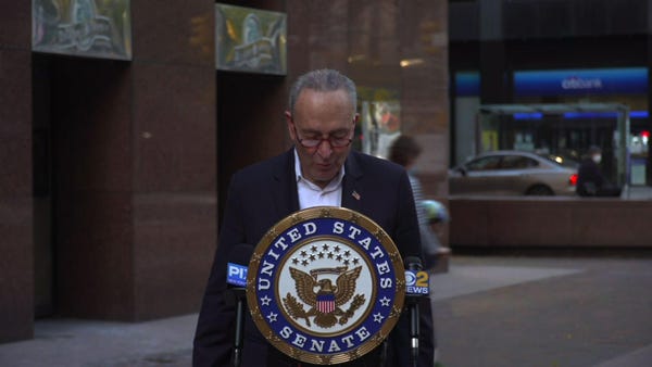 Schumer: 'The long, dark night in America is over'