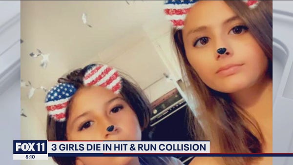 3 young girls dead in hit-and-run collision