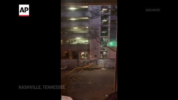 Nashville blast blows out windows, wrecks apartmen