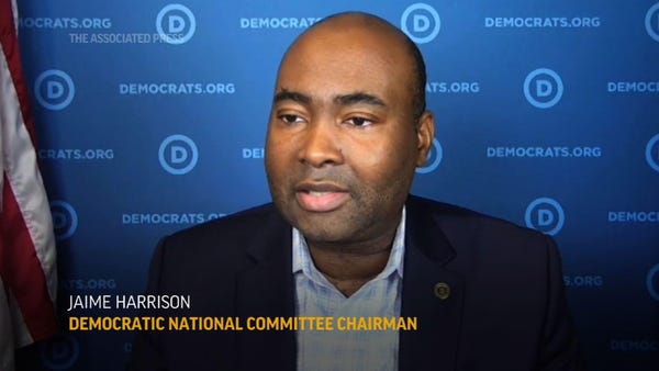 Harrison looks to lift Democratic party in peril