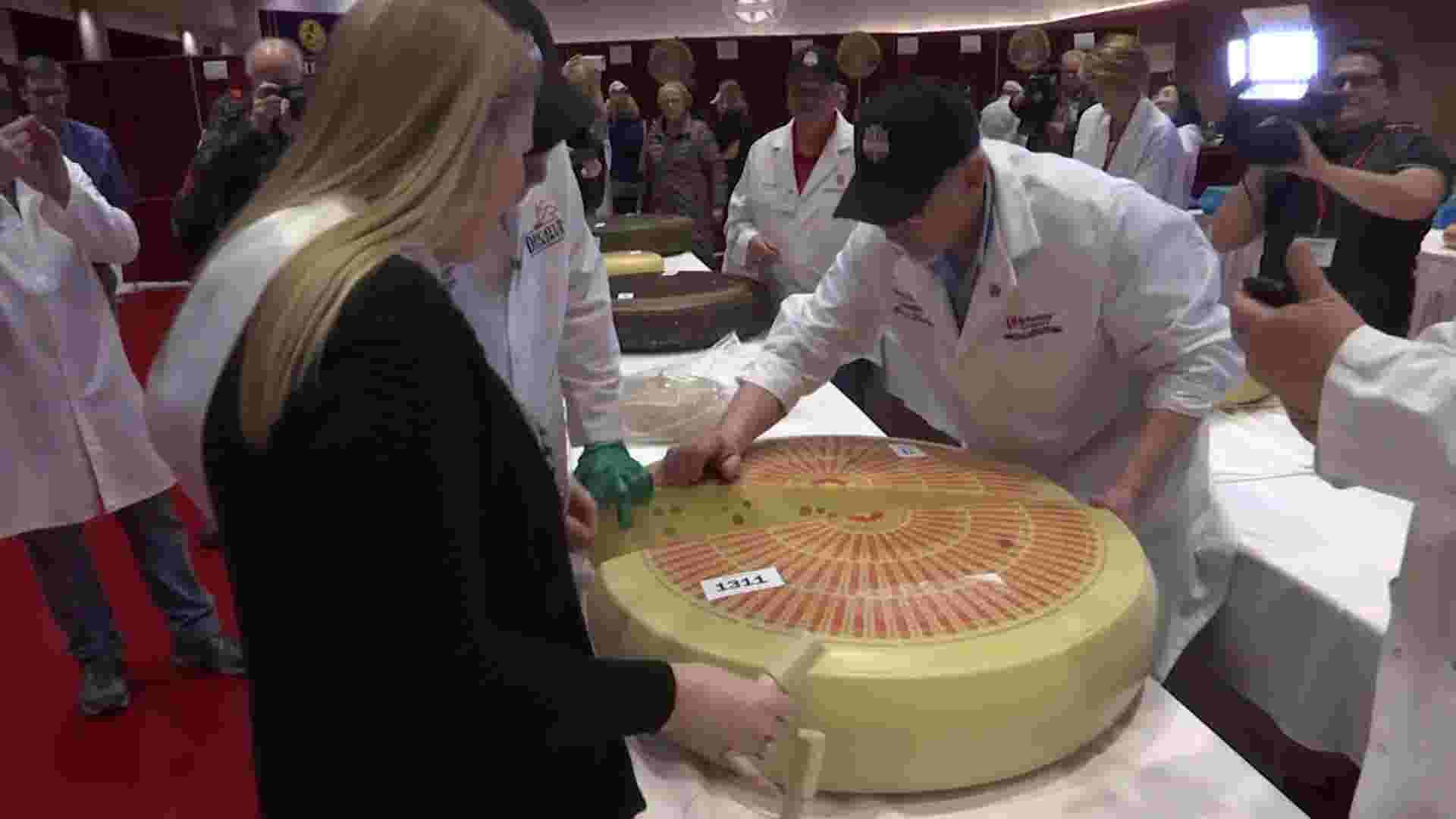 Wisconsin hosts world's largest cheese competition