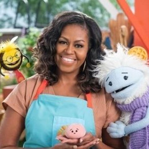Michelle Obama's cooking show, 'Waffles + Mochi'