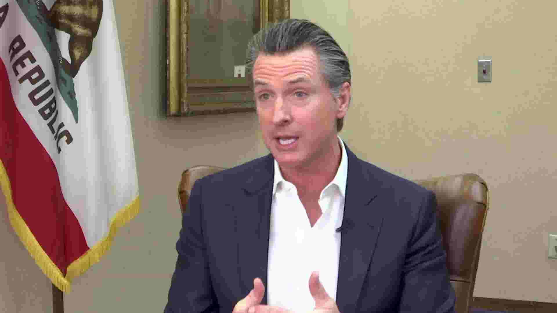 Newsom Congress should remove 'corrupt' Trump